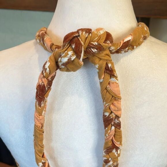 Aerie High Low Halter Maxi Sundress, size L - Picture 6 of 12